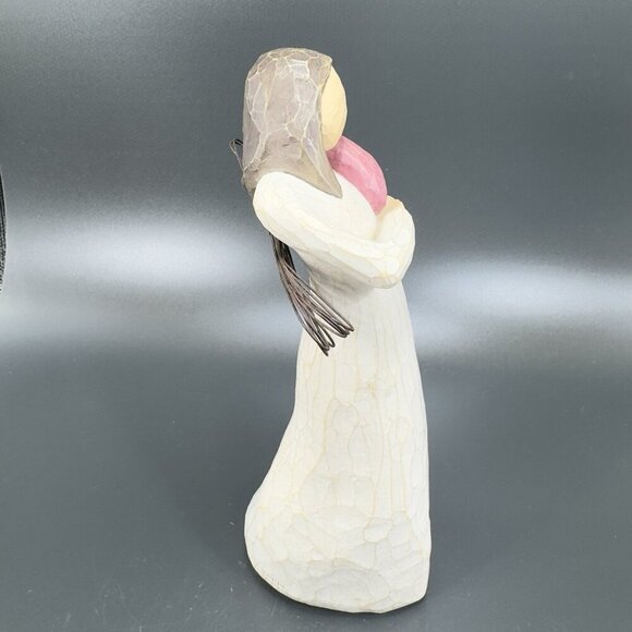 Willow Tree Demdaco Angel Of The Heart Susan Lordi 2000 Resin Figurine 8inch - Picture 9 of 12